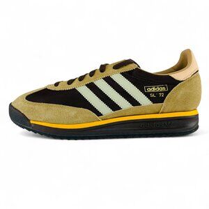 adidas SL 72 RS Brown Preloved Yellow Men's Shoes Sneakers IG4645